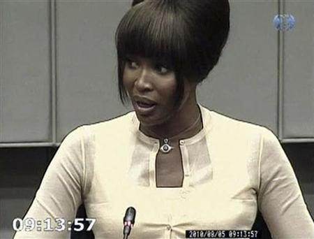 Naomi Campbell.